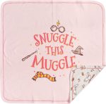 Harry Potter Baby Zip Up Sleep N' Play Coverall Bib Blanket and Burp Cloth 4 Piece Outfit Set Newborn - Image 6